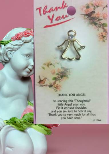 Thank You Angel Pin